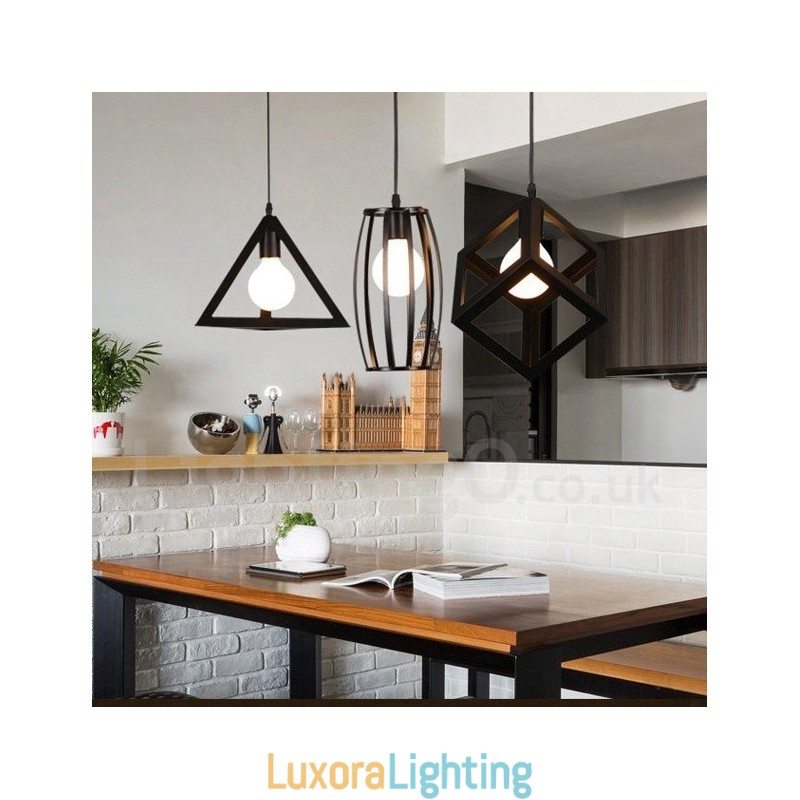 Designer Touch Decorative Modern Contemporary Multi Colors Metal 1 Light Pendant Light