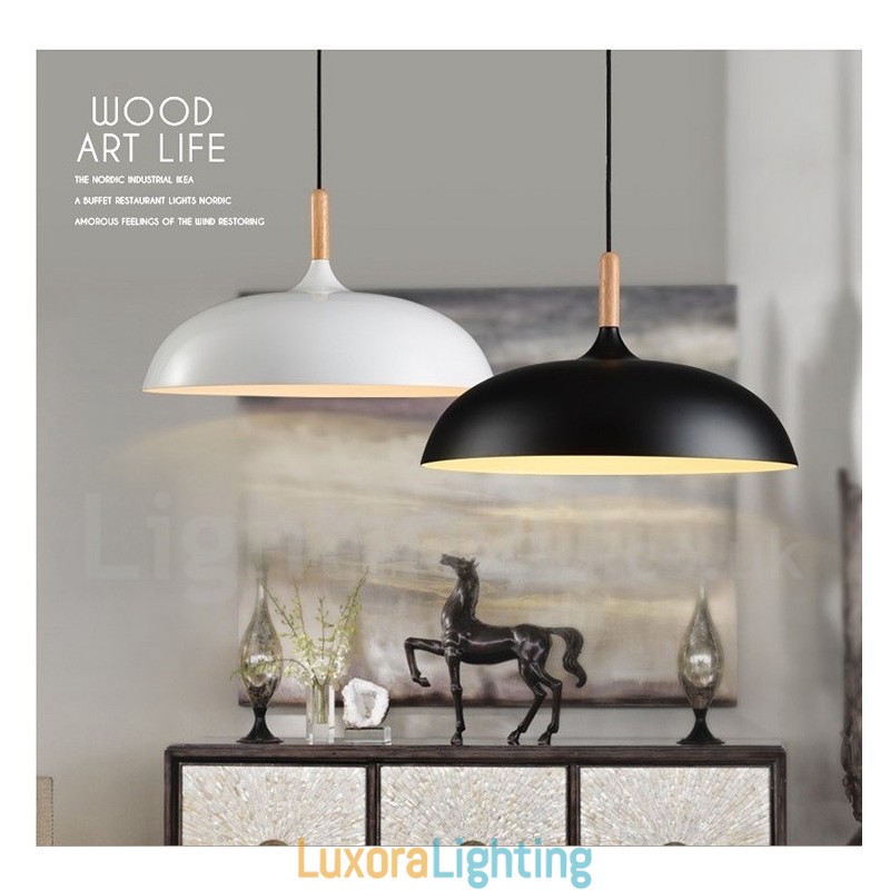 Designer Touch Decorative Bedroom Modern Contemporary 1 Light Metal Pendant Light