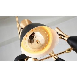 Designer Touch Decorative Modern Contemporary 8 Light Chandelier Lamp