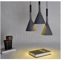 Designer Touch Decorative 1 Light Vintage Concrte Pendant Light