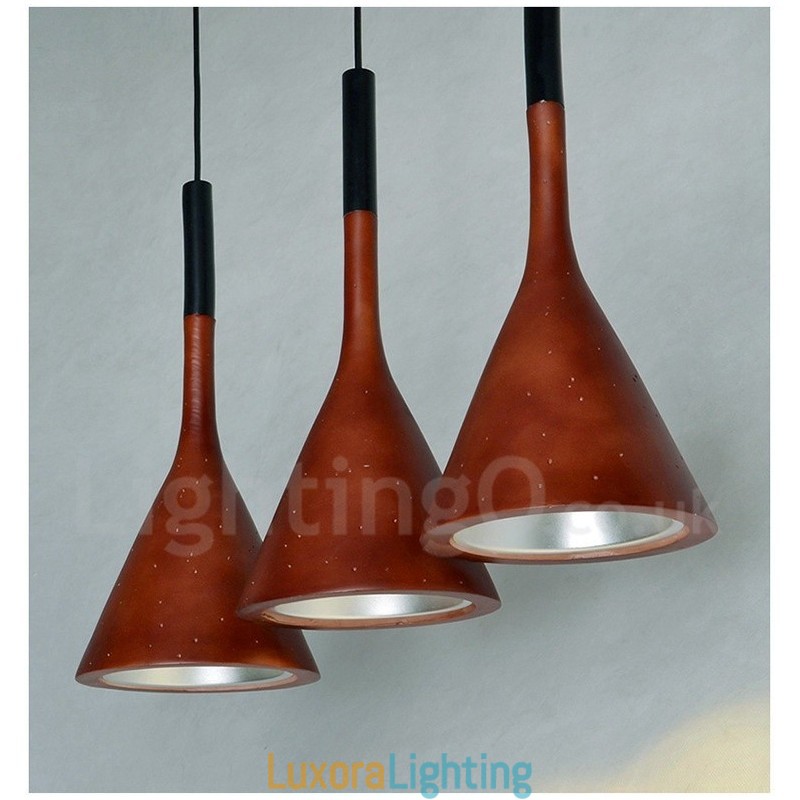 Designer Touch Decorative 1 Light Vintage Concrte Pendant Light