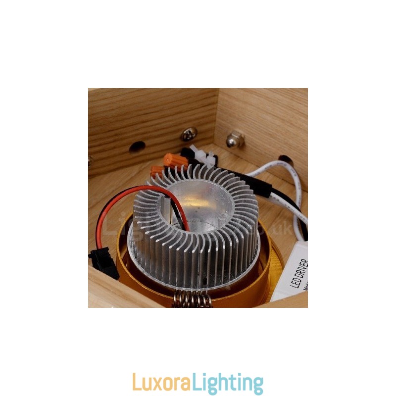 Designer Touch Decorative 5 Light Wood Modern Contemporary Pendant Light