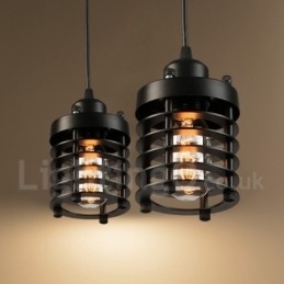 Designer Touch Decorative 1 Light Retro Vintage Copper Pendant Light
