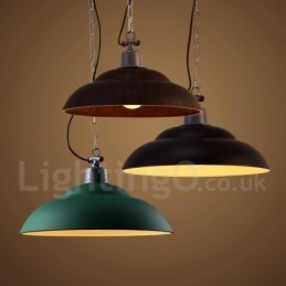 Designer Touch Decorative Retro Vintage 1 Light Pendant Light