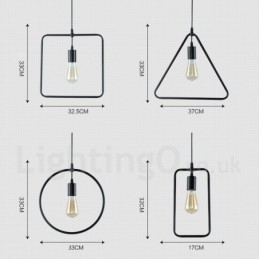 Designer Touch Decorative Modern Contemporary Metal 1 Light Pendant Light