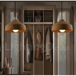 Designer Touch Decorative Modern Contemporary Concrte Single Light Pendant Light