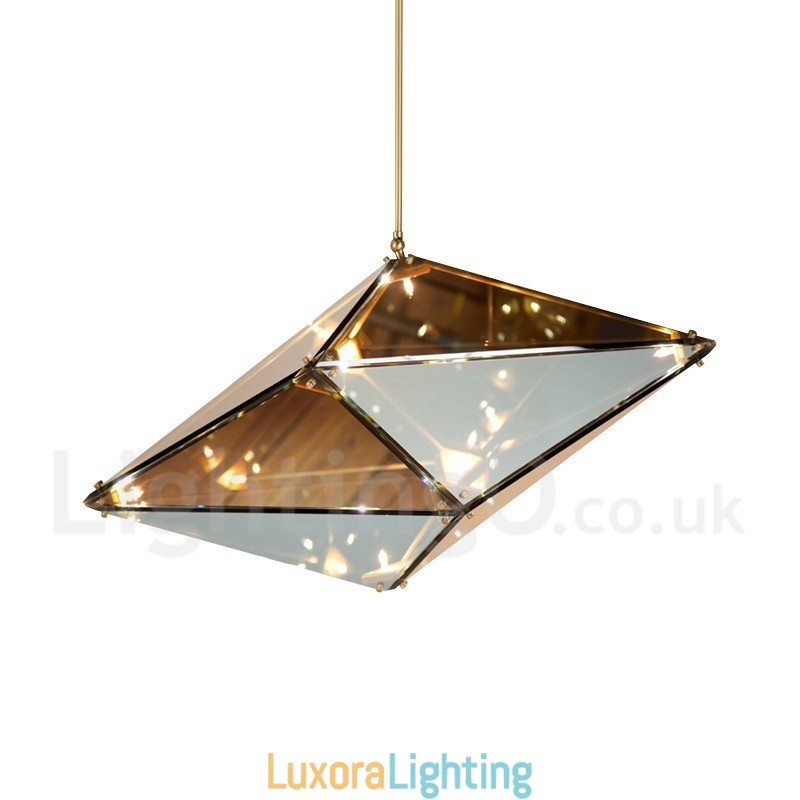Designer Touch Decorative Modern Contemporary Glass Shade Pendant Light