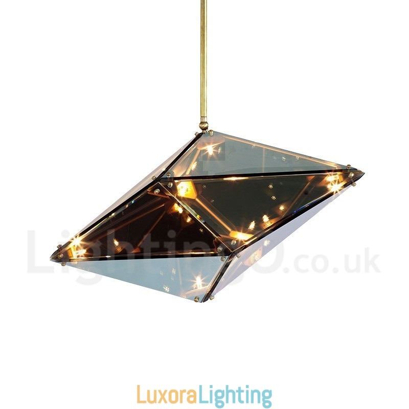 Designer Touch Decorative Modern Contemporary Glass Shade Pendant Light
