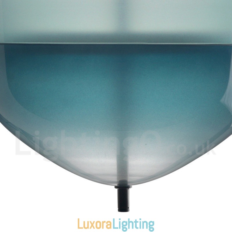 Designer Touch Decorative Modern Contemporary Gradient Color Pendant Light with Glass Shade