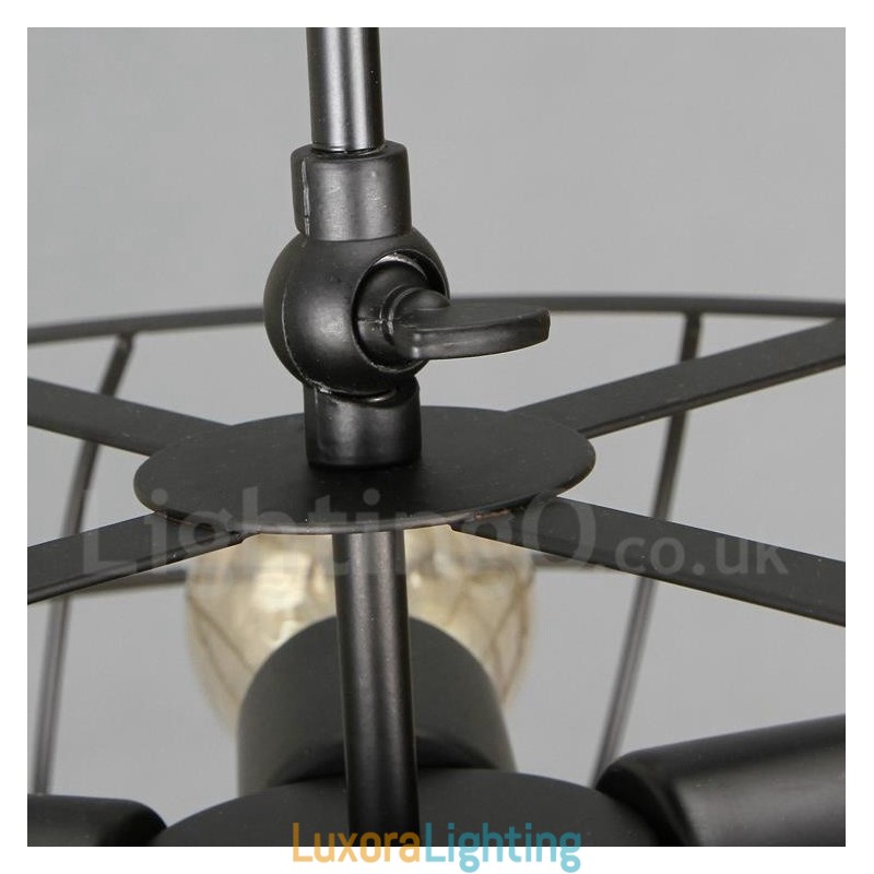 Designer Touch Decorative Retro Vintage 5 Light Pendant Light