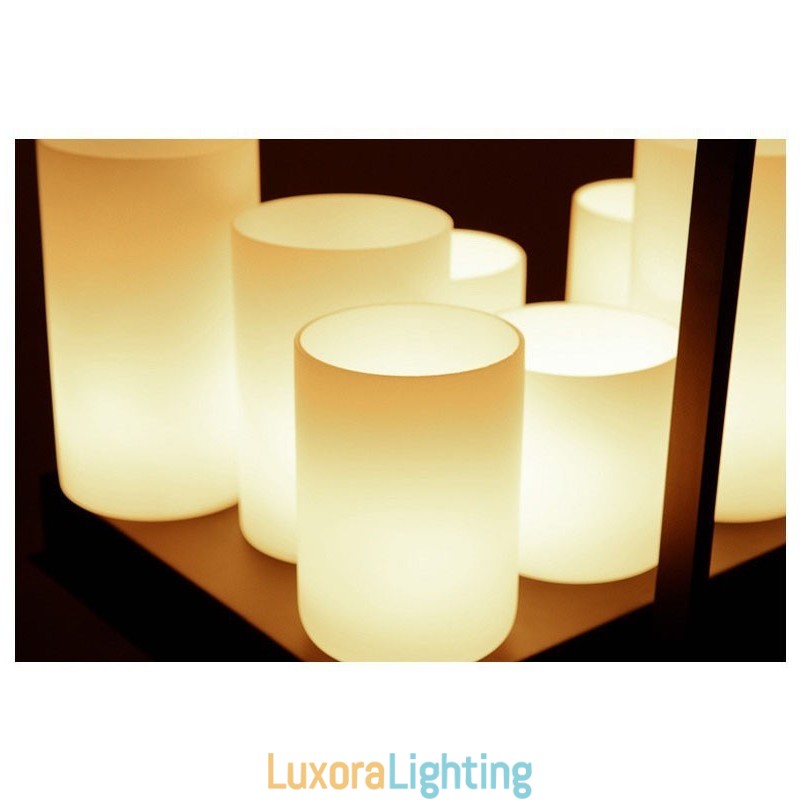 Designer Touch Decorative Rustic Lodge Vintage Candlestick Pendant Light