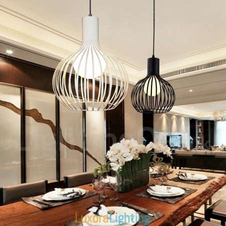 Designer Touch Decorative Modern Contemporary Metal 1 Light Globe Pendant Light