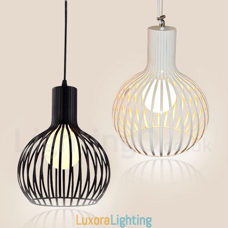 Designer Touch Decorative Modern Contemporary Metal 1 Light Globe Pendant Light