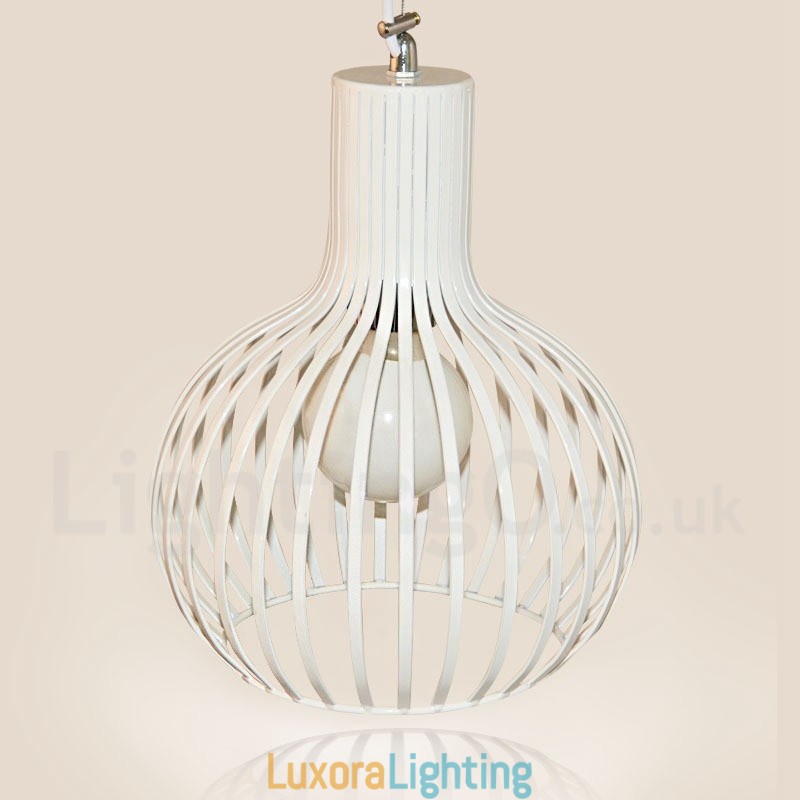 Designer Touch Decorative Modern Contemporary Metal 1 Light Globe Pendant Light