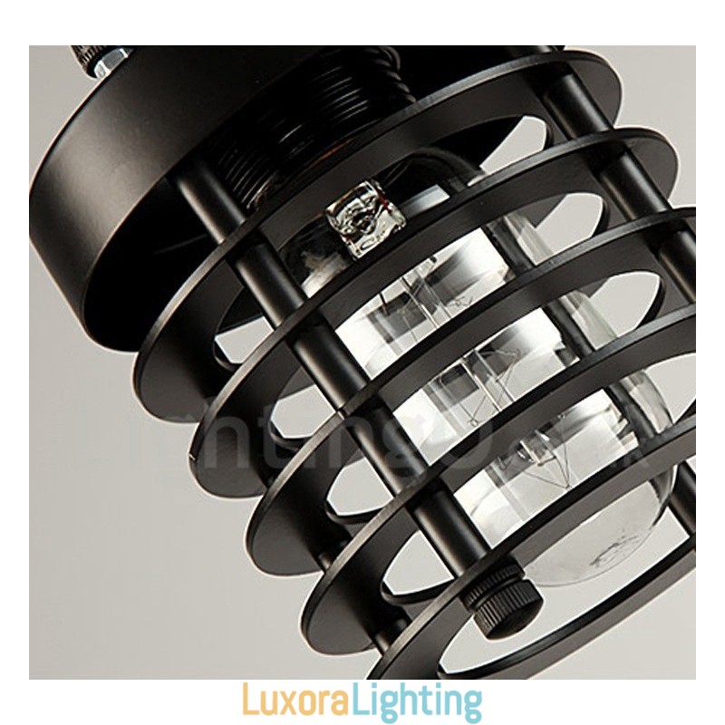 Designer Touch Decorative Retro Vintage Metal 1 Light Pendant Light