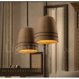 Designer Touch Decorative Retro Vintage Concrte Pendant Light