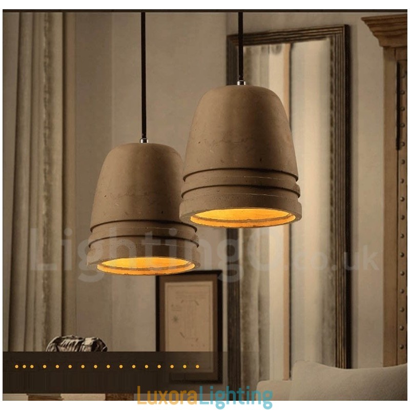 Designer Touch Decorative Retro Vintage Concrte Pendant Light