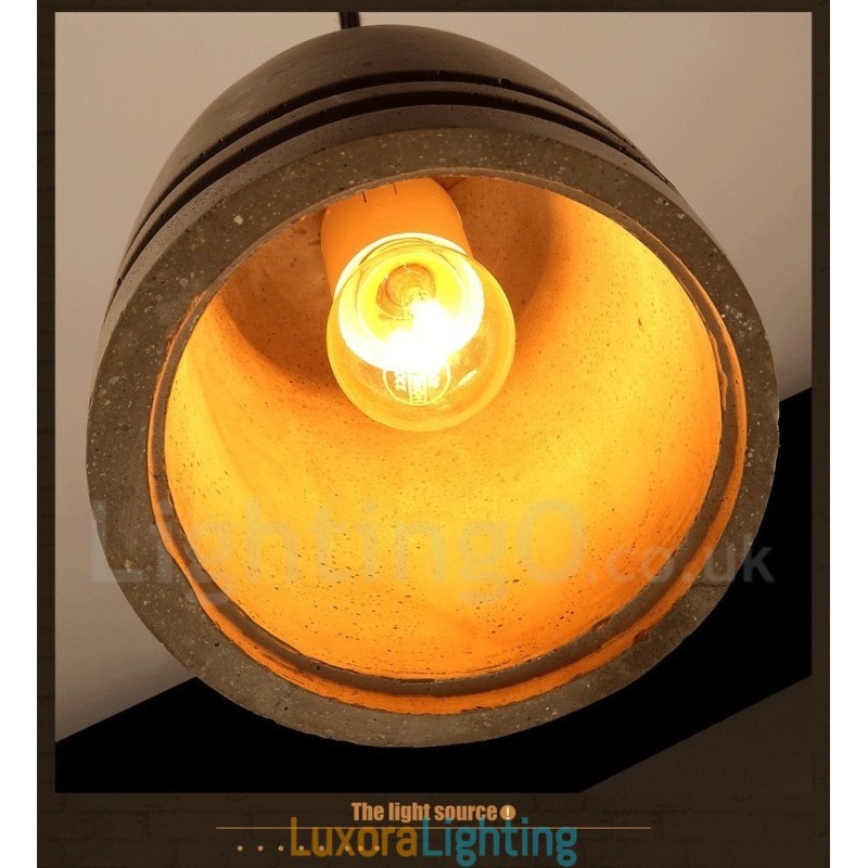 Designer Touch Decorative Retro Vintage Concrte Pendant Light