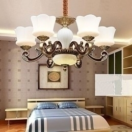 Designer Touch Decorative Garden Creative Zinc Alloy Retro Dining Pendant lamp Chandelier