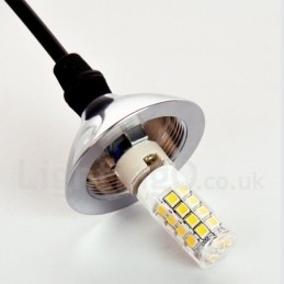 Designer Touch Decorative For 3 Light Black Pendant Light with Glass Shade