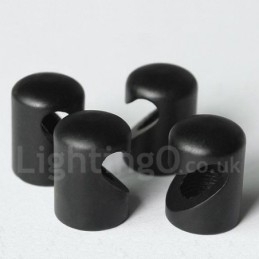 Designer Touch Decorative For 3 Light Black Pendant Light with Glass Shade