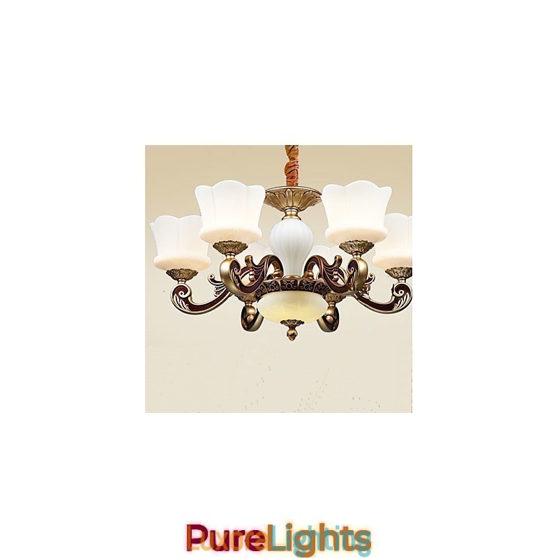 Designer Touch Decorative Garden Creative Zinc Alloy Retro Dining Pendant lamp Chandelier