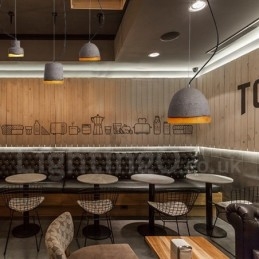 Designer Touch Decorative Modern Contemporary Concrte 1 Light Pendant Light