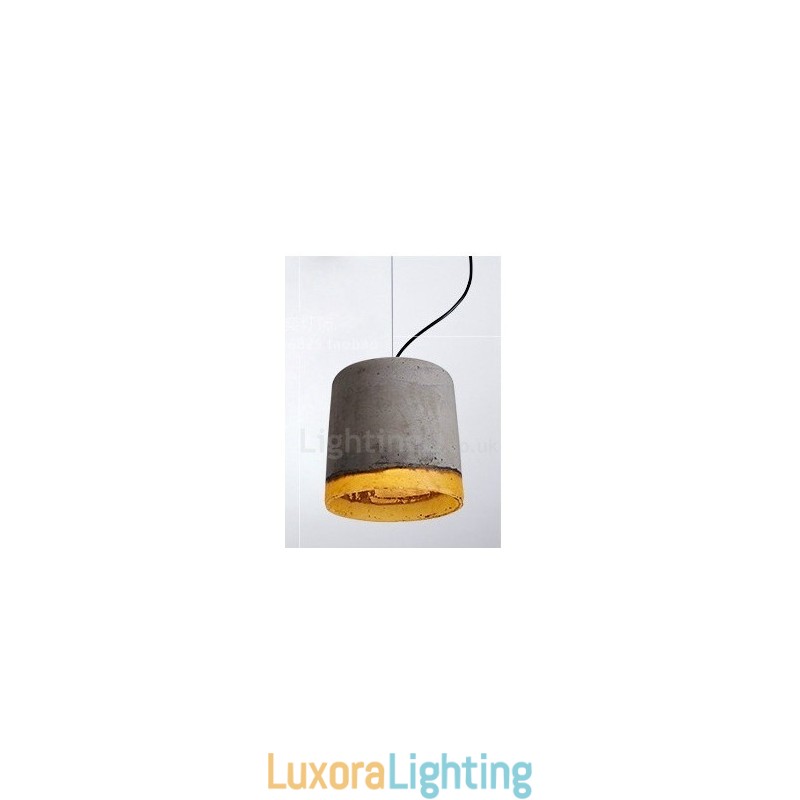Designer Touch Decorative Modern Contemporary Concrte 1 Light Pendant Light
