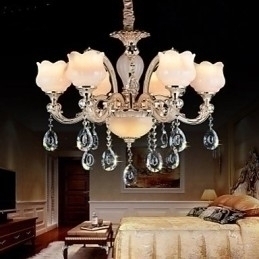 Designer Touch Decorative European Style Jade Pendant lamp Crystal Pendant lamp