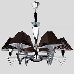 Designer Touch Decorative Fashion Wrought Iron Chandelier Lighting Art Chandelier with 6 Lights