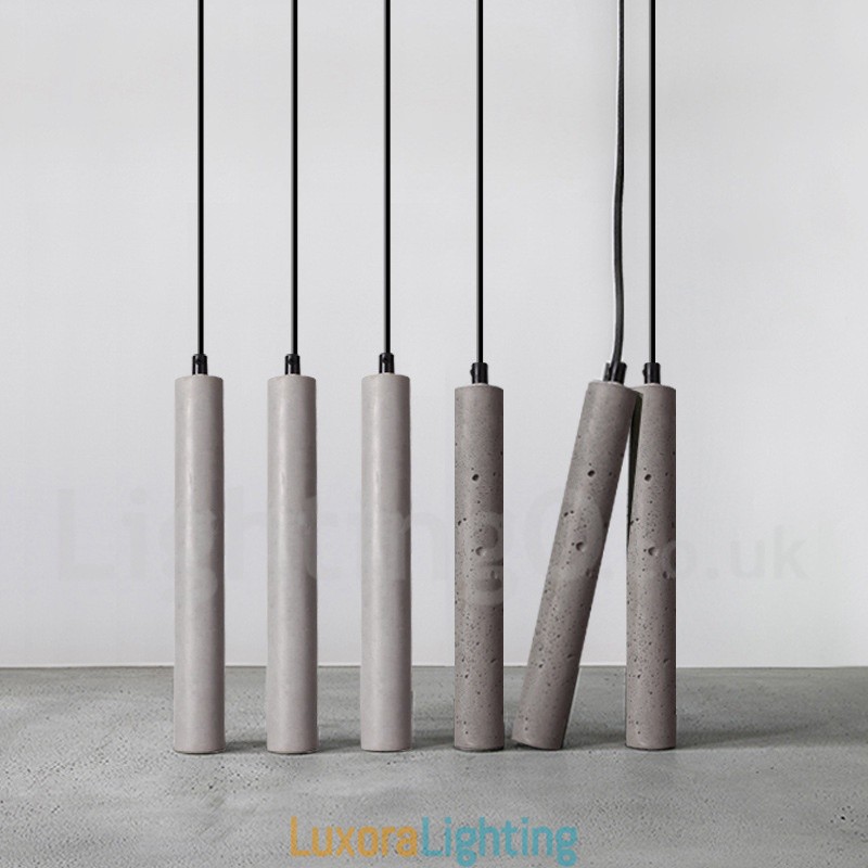 Designer Touch Decorative Modern Contemporary Concrte 1 Light Pendant Light