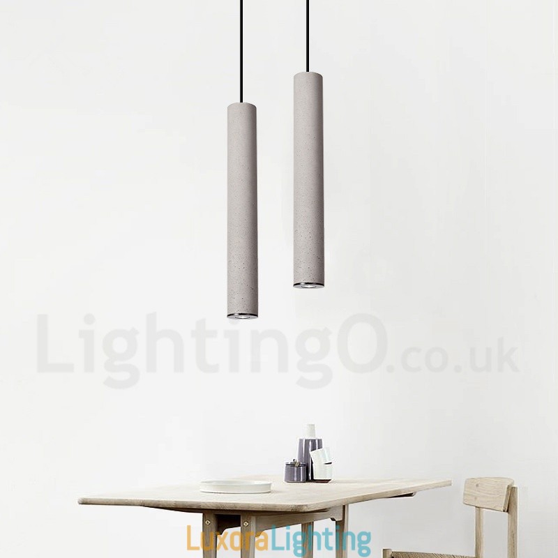 Designer Touch Decorative Modern Contemporary Concrte 1 Light Pendant Light