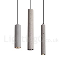 Designer Touch Decorative Modern Contemporary Concrte 1 Light Pendant Light
