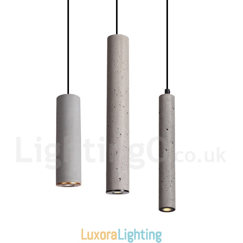 Designer Touch Decorative Modern Contemporary Concrte 1 Light Pendant Light
