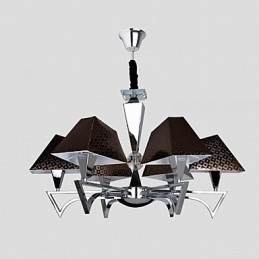 Designer Touch Decorative Fashion Wrought Iron Chandelier Lighting Art Chandelier with 6 Lights