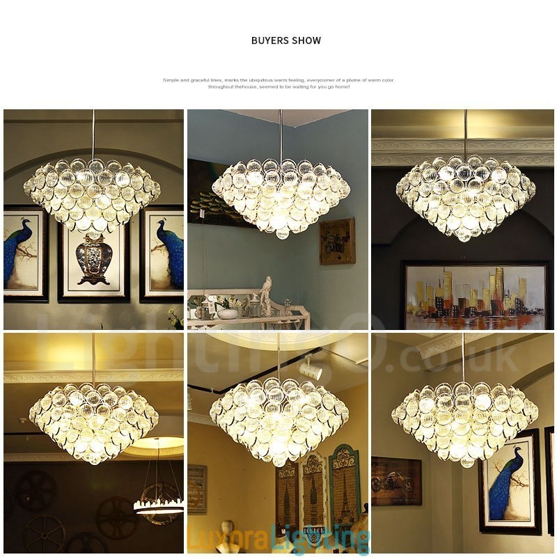 Designer Touch Decorative Luxury Modern Contemporary 1 Light Pendant Light