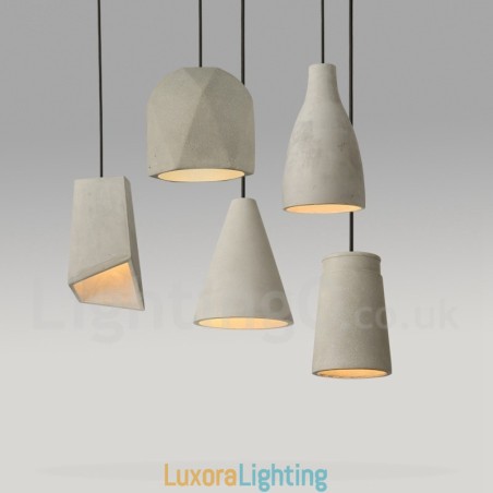 Designer Touch Decorative 1 Light Concrte Pendant Light