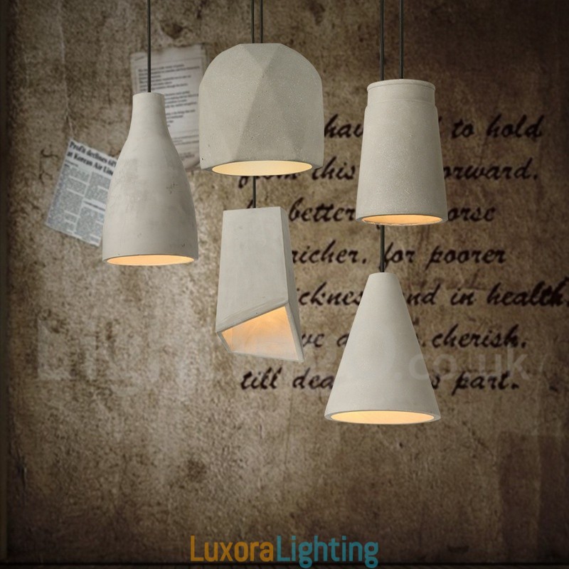 Designer Touch Decorative 1 Light Concrte Pendant Light