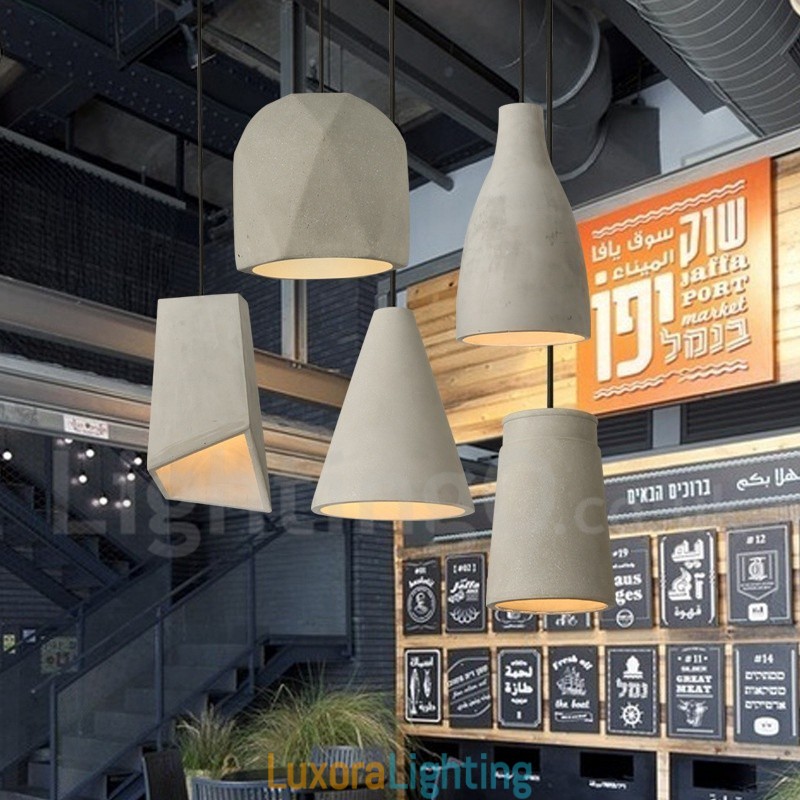 Designer Touch Decorative 1 Light Concrte Pendant Light
