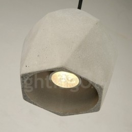 Designer Touch Decorative 1 Light Concrte Pendant Light