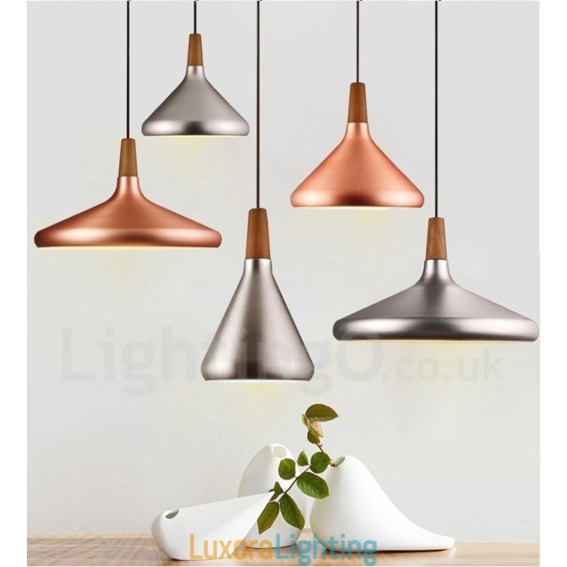 Designer Touch Decorative Modern Contemporary Metal 1 Light Pendant Light