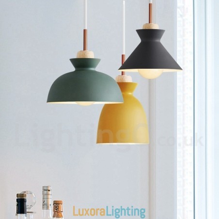 Designer Touch Decorative Modern Contemporary Metal Multi Colors Pendant Light