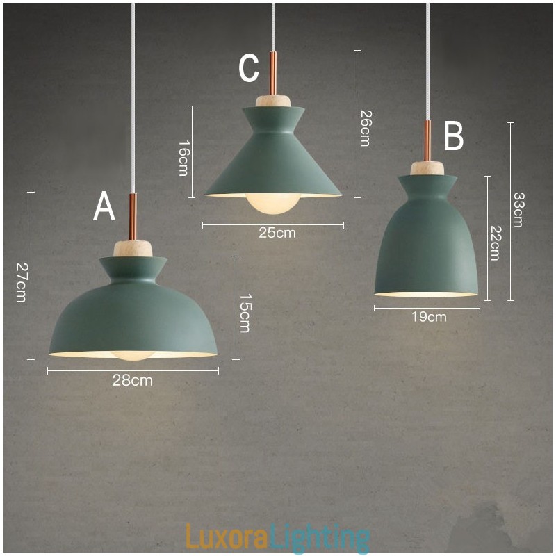 Designer Touch Decorative Modern Contemporary Metal Multi Colors Pendant Light