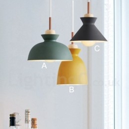 Designer Touch Decorative Modern Contemporary Metal Multi Colors Pendant Light