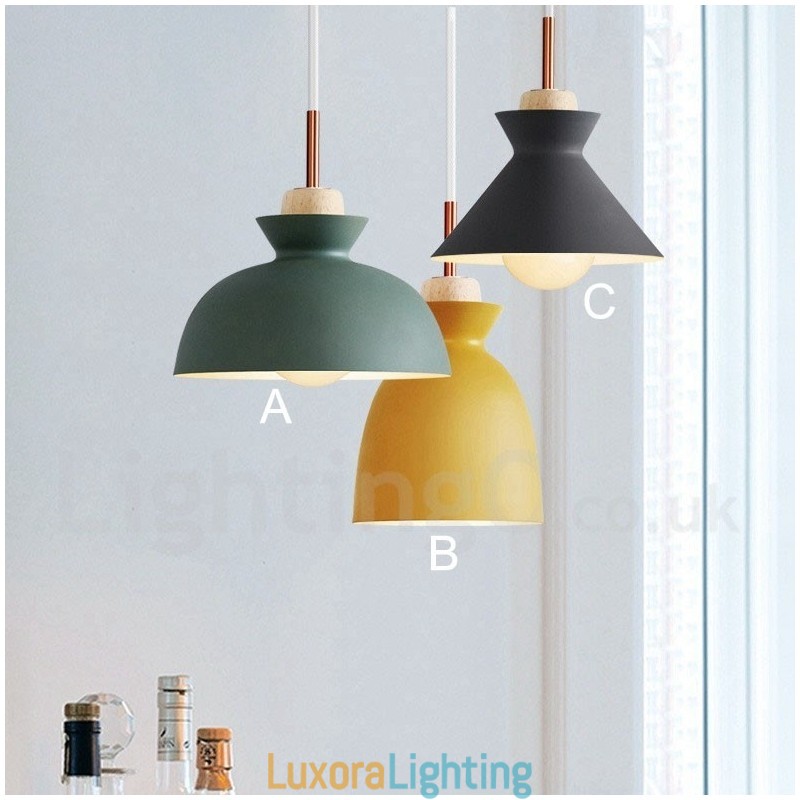 Designer Touch Decorative Modern Contemporary Metal Multi Colors Pendant Light