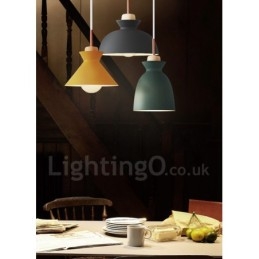 Designer Touch Decorative Modern Contemporary Metal Multi Colors Pendant Light