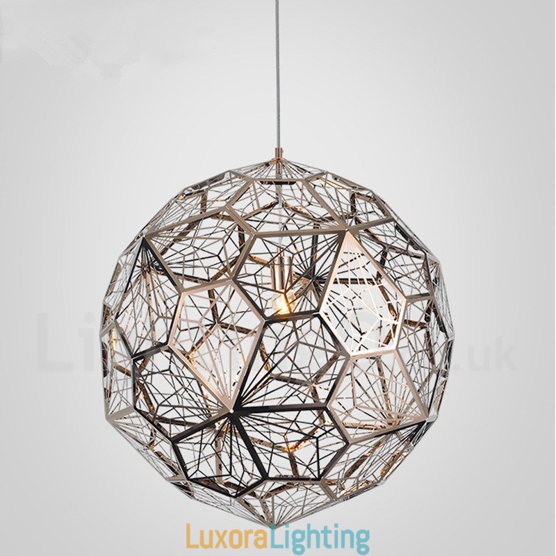 Designer Touch Decorative Modern Contemporary 1 Light Globe Pendant Light