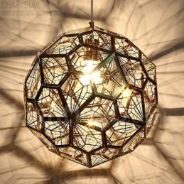 Designer Touch Decorative Modern Contemporary 1 Light Globe Pendant Light