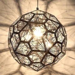 Designer Touch Decorative Modern Contemporary 1 Light Globe Pendant Light