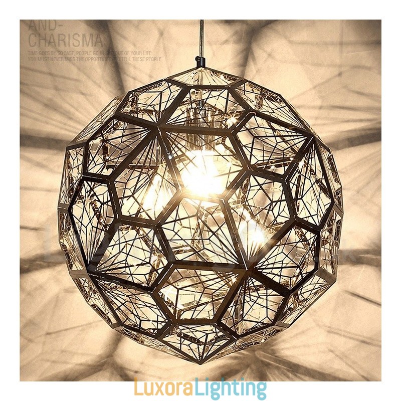 Designer Touch Decorative Modern Contemporary 1 Light Globe Pendant Light